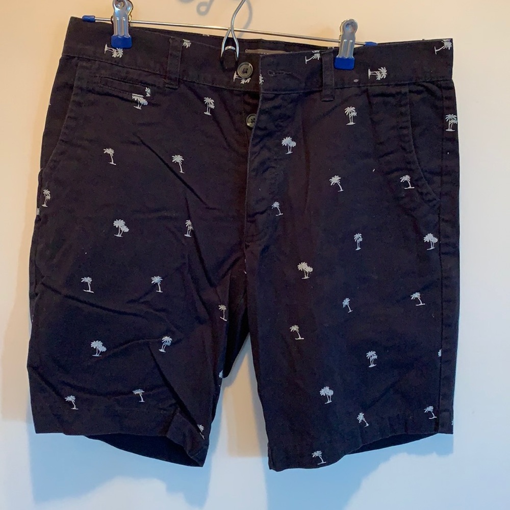 Navy blue khaki shorts